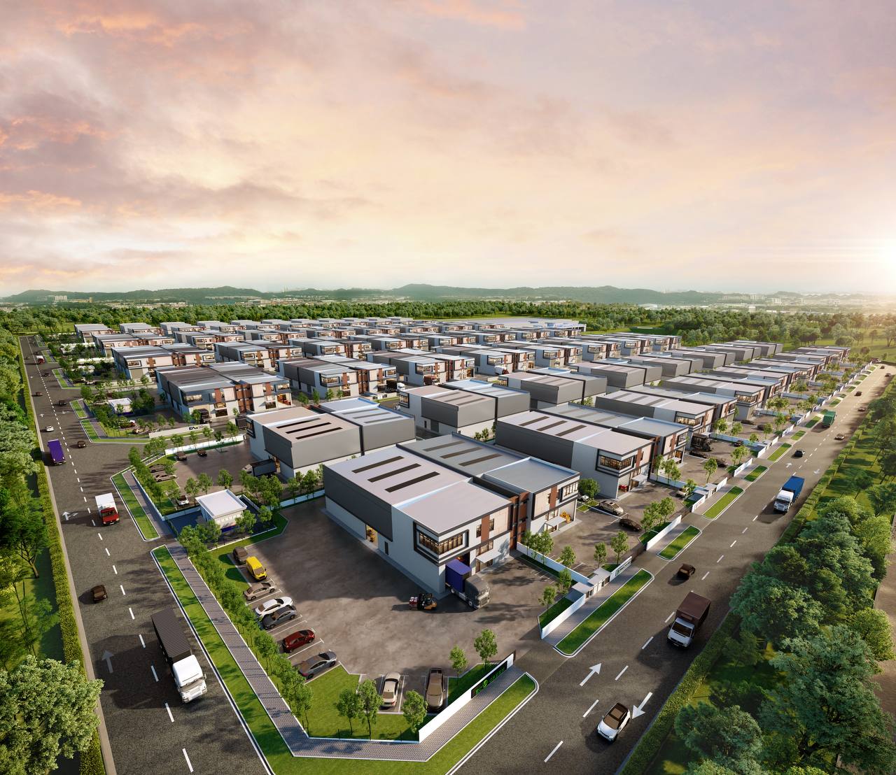 Cluster Factory & Semi-D Factory in Salak Tinggi